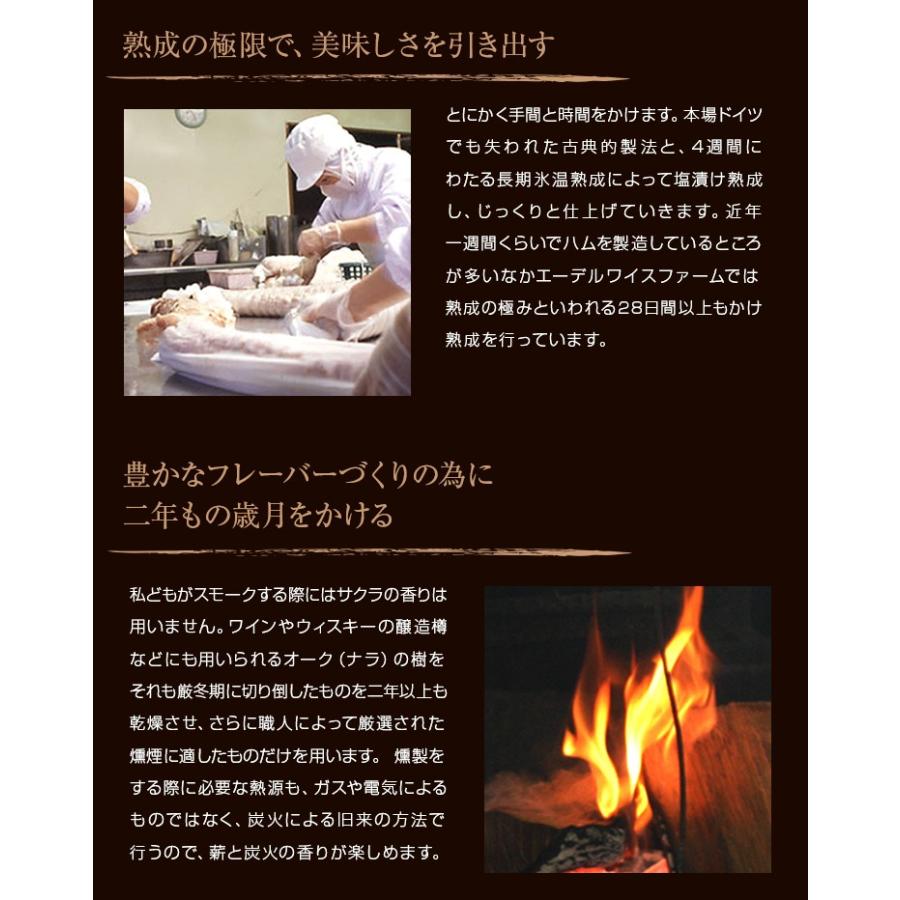 【完全受注生産】イベリコ豚のロースハム【ギフト包装】 北海道 エーデルワイスファーム イベリコ豚