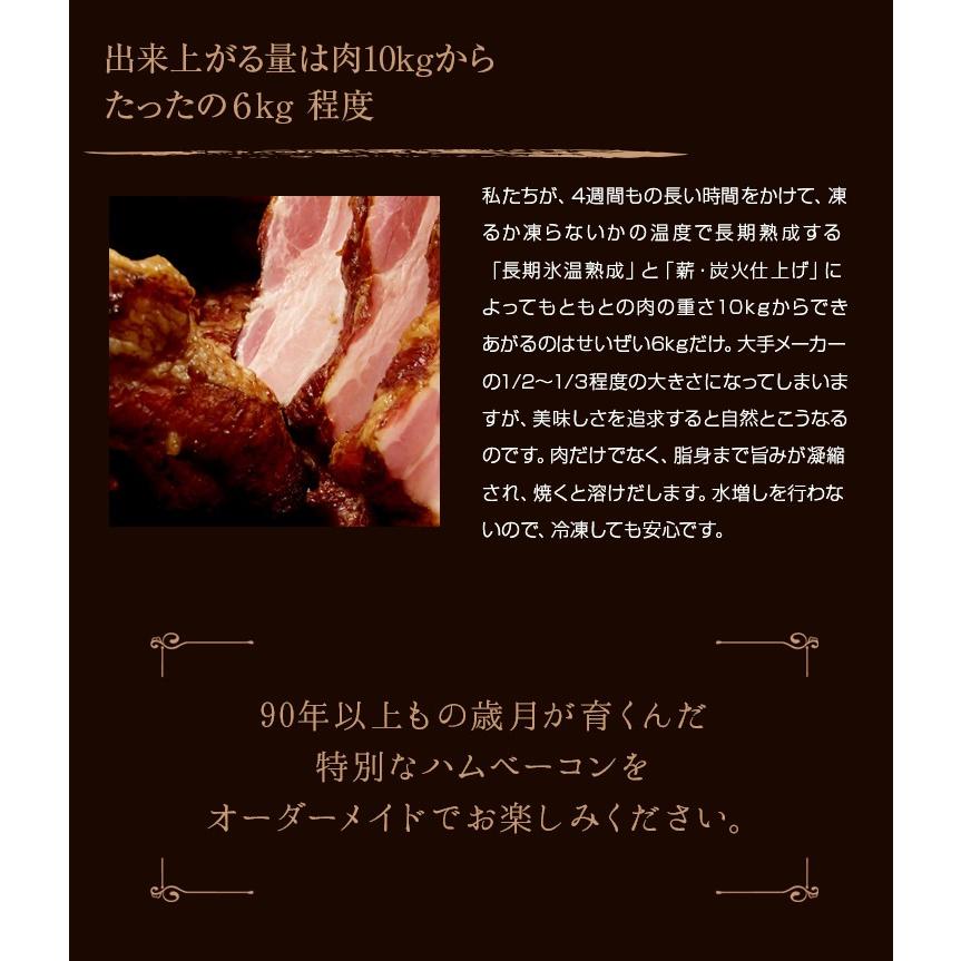 【完全受注生産】イベリコ豚のロースハム【ギフト包装】 北海道 エーデルワイスファーム イベリコ豚