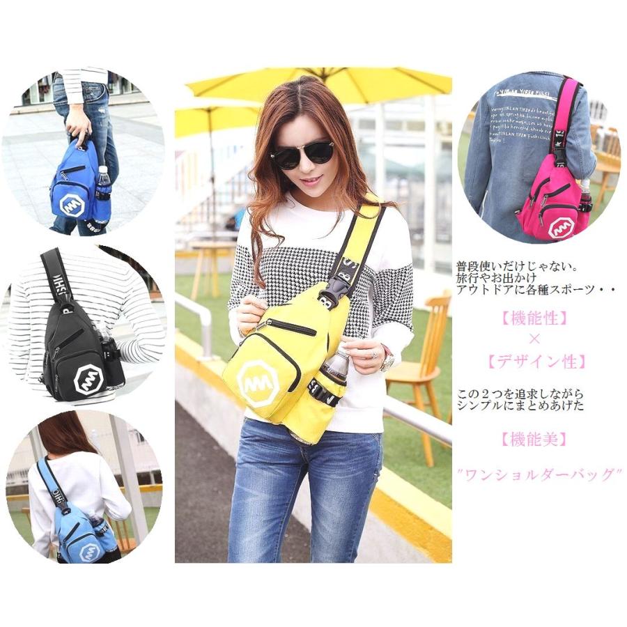 ワンショルダーバッグ レディース メンズ ボディバッグ ウエストバッグ