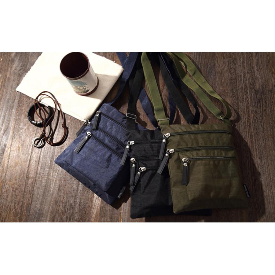 サコッシュ バッグ ファスナー式 斜め掛け ショルダーバッグ ボディ