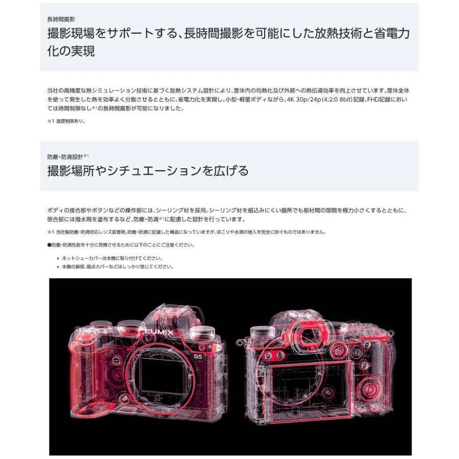 LUMIX Sシリーズ パナソニック フルサイズミラーレス一眼カメラ「LUMIX 