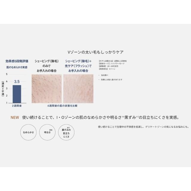 ボディケア 光エステ パナソニック 美容機器 脱毛器 低刺激 美肌 スキンプロテクト冷却×ハイパワー SMOOTHEPI スムースエピ パワー＆クール ES-WG0B グレーの画像