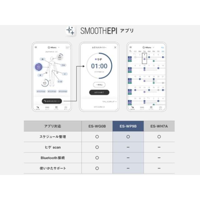 ボディケア 光エステ パナソニック 美容機器 脱毛器 低刺激 美肌 スキンプロテクト冷却×ハイパワー SMOOTHEPI スムースエピ パワー＆クール ES-WG0B グレーの画像