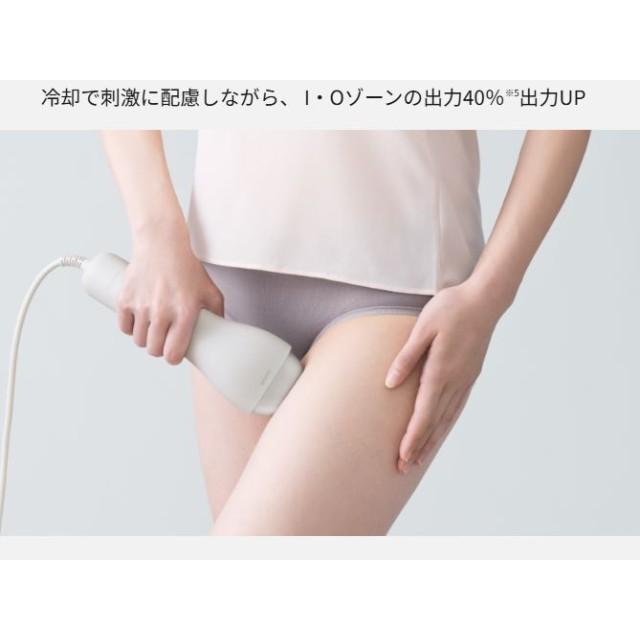 ボディケア 光エステ パナソニック 美容機器 脱毛器 低刺激 美肌 スキンプロテクト冷却×ハイパワー SMOOTHEPI スムースエピ パワー＆クール ES-WG0B グレーの画像