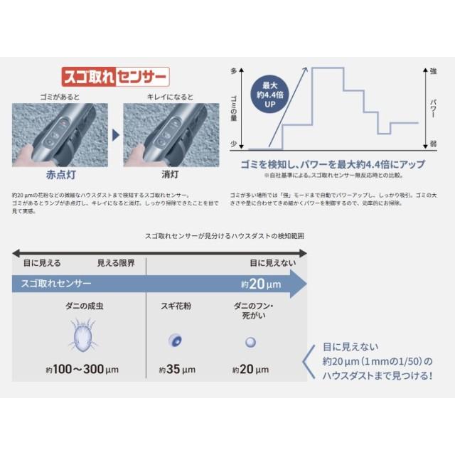 Panasonic（パナソニック） 掃除機 軽量 パワーノズル からまない