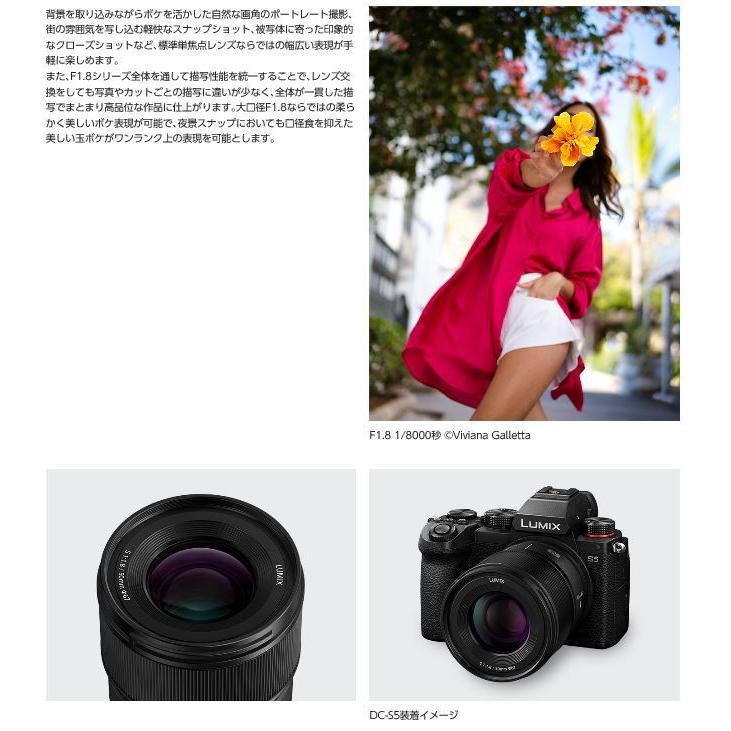 レンズ(単焦点) LUMIX S 50mm F1.8 S-S50 カメラレンズ LUMIX S 50mm F1.8 S-S50 [ライカL /単焦点レンズ