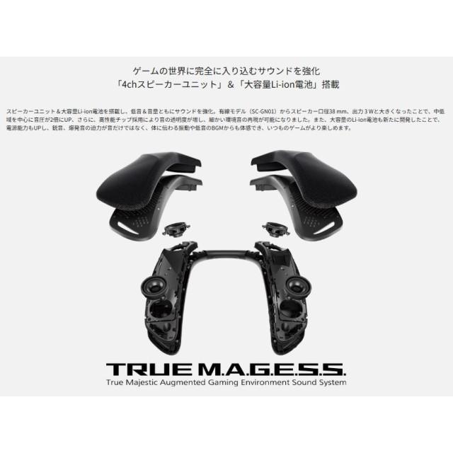 パナソニック SOUNDSLAYER ネックスピーカー SC-GNW30 概要 ネックスピーカーシステム SC-GNW30 | ゲーミングネック