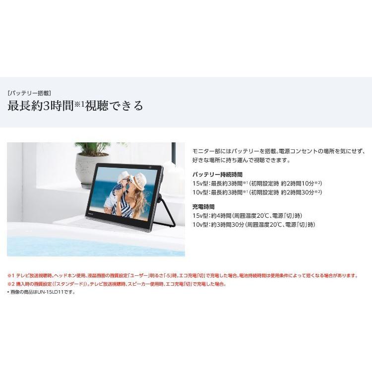 Panasonic（パナソニック） ポータブルテレビ 10v型 VIERA