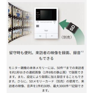 決定　ありがとうございました。動作確認⭕️パナソニック　インターホン　ドアホン Panasonic（パナソニック） ドアホン 用件確認機能 自動あんしん応答