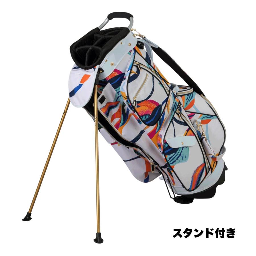 アキラプロダクツ 2024 ライトウェイト スタンドキャディバッグ 9