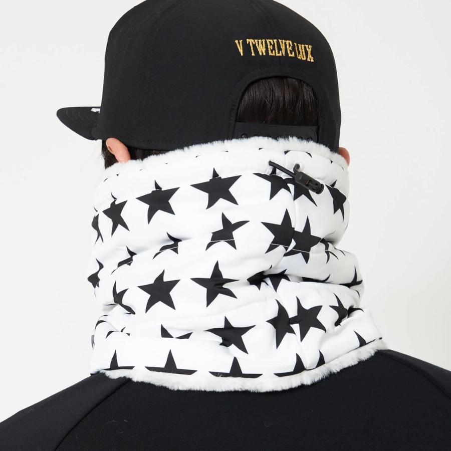 V12 ゴルフ ネックウォーマー V122220-AC38 ALL STAR NECK / 星柄