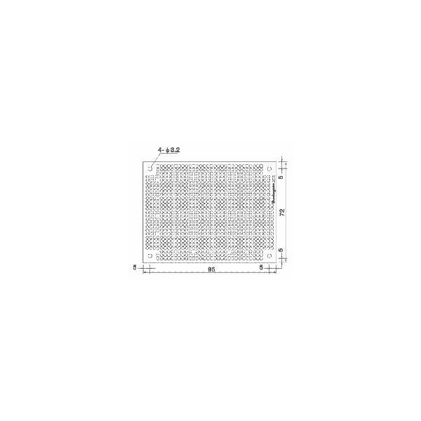 サンハヤト ICB-293G 小型ユニバーサル基盤 ICB293G｜edenki