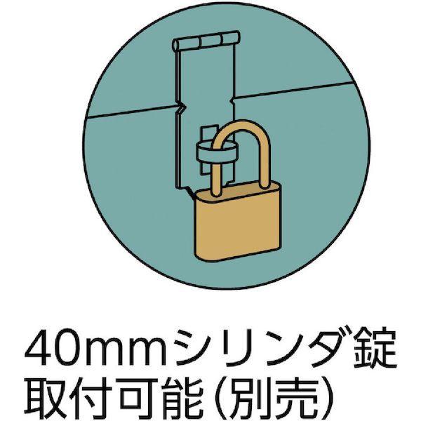 【個人宅配送不可】トラスコ中山 TRUSCO F-6106 直送 代引不可・他メーカー同梱不可 車載用工具箱 小６個 ６１０Ｘ４２０Ｘ６１０ F6106 239-0744_1