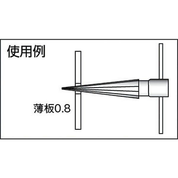 あすつく対応 「直送」 トラスコ TRUSCO TCR-3 シャーシリーマー 寸法Φ４〜２２ TCR3 231-8610 シャーシリーマー｜edenki｜02