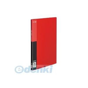 コクヨ（KOKUYO） ［ラ−B220R］【10個入】 クリヤーブック（ベーシック）横入れA4縦20枚ポケット 赤 サイドスロー