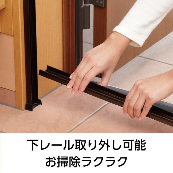 川口技研 NCW-22 ノーカットロータリー網戸 ワイドタイプ NCW22 : 測定