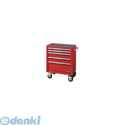 【個人宅配送不可】KTC 京都機械工具 EKW1005 直送 代引不可・他メーカー同梱不可 ローラーキャビネット【5段5引出し】シルバー 456-1945