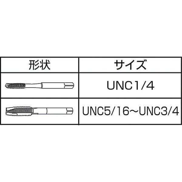 あすつく対応 「直送」 イシハシ精工 IS JET12NC13 ジェットタップ ポイントタップ ユニファイねじ・並目タイプ １／２ＮＣ１３ 385-0366｜edenki｜02