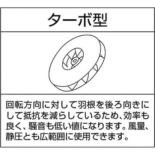 昭和電機 U75H3 電動送風機 多段シリーズ ０．４ｋＷ 392-7211_1
