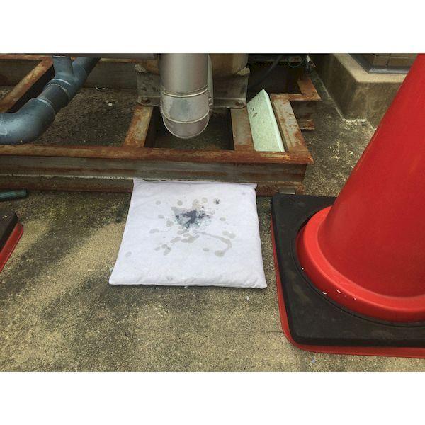 【個数：1個】 ＪＯＨＮＡＮ JOHNAN Y50 油吸収材 アブラトール マット ５０×５０×２ｃｍ ３５枚入 381-3169_2