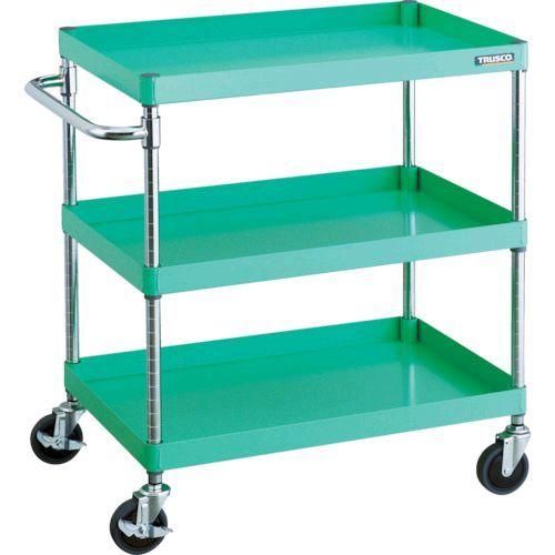 トラスコ中山（ＴＲＵＳＣＯ） ＴＲＵＳＣＯ　　　 PEW973YG フェニックスワゴン 750X500XH880 3段 YG色