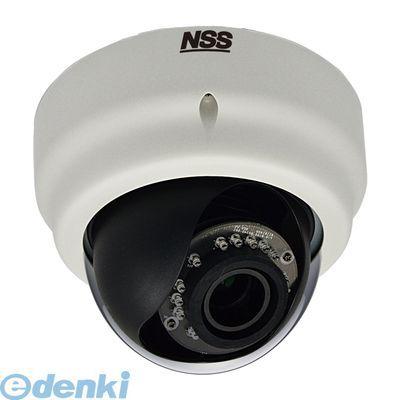 NSC-IP1031-3M 直送 代引不可 3メガピクセル暗視バリフォーカルドーム型ネットワークカメラ　f=2.8mm〜12.0mm　15m（赤外線照射距離）｜edenki