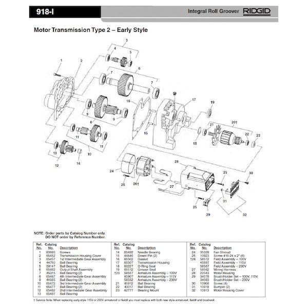 リジッド RIDGID 58562 ワイヤリング ハーネス F/HC-450.918-I