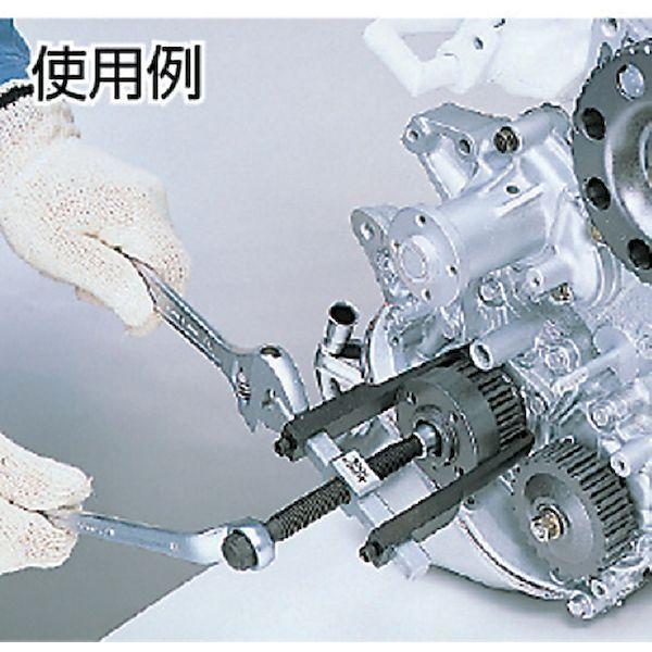 あすつく対応 「直送」 スーパーツール ABT90L スライド式超薄爪ギヤプーラ（ロングタイプ） 368-3508 スライド式超薄爪ギヤープーラ