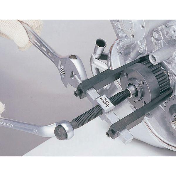 あすつく対応 「直送」 スーパーツール ABT90L スライド式超薄爪ギヤプーラ（ロングタイプ） 368-3508 スライド式超薄爪ギヤープーラ