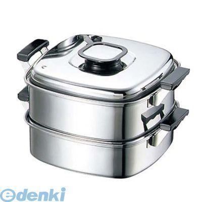 ブランド登録なし - 472400 桃 １８−０ 押しつける 角蒸器 ２段 ２７珊 キッチン、日用品、文具-鍋、グリル