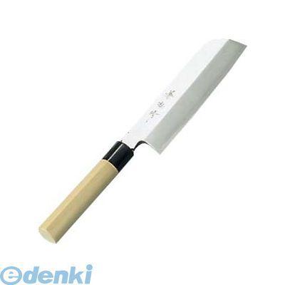 571500 兼松作 日本鋼 鎌型薄刃庖丁 ２１cm