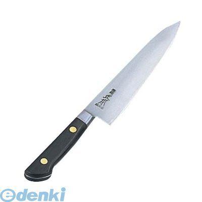 7929200 正本 ツバ付紫丹柄 牛刀 １８cm ＣＴ−５０１８