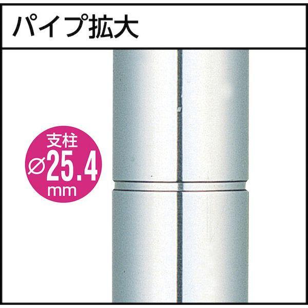 ＴＲＵＳＣＯ FAW662UW ツールワゴン ファルコンワゴン ６００×４００ ウレタン車輪 ホワイト_3