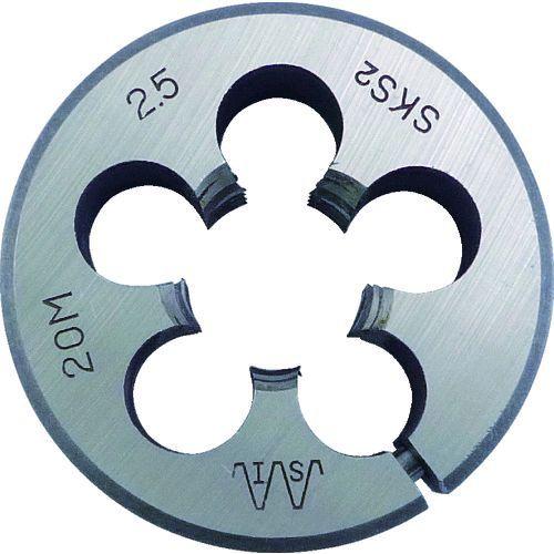 あすつく対応 「直送」 ＩＳ ISRD50M20X1.0 ねじ切り丸ダイス メートルねじ・細目 ５０径 Ｍ２０Ｘ１．０