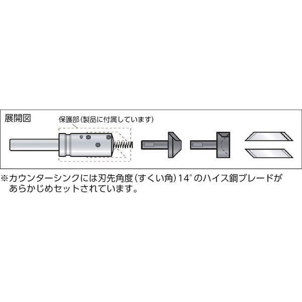 あすつく対応 「直送」 ＮＯＧＡ  KP04-320-14 Ｋ２〜Ｋ５内外径カウンターシンク９０°内径用ブレード刃先１４°ＨＳＳ｜edenki｜02