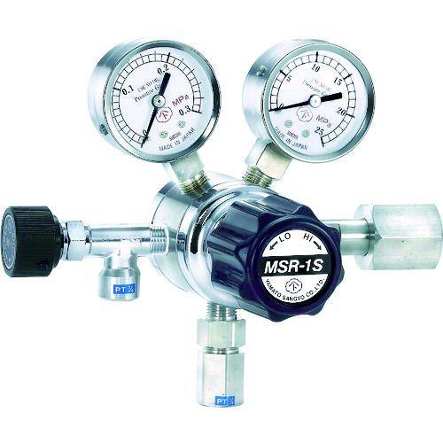 あすつく対応 「直送」 分析機用二段圧力調整器 MSR1S11TRC ガス調整器 分析機用二段圧力調整器 ＭＳＲ−１Ｓ 酸素・窒素・アルゴン・空気 ヤ