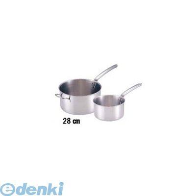 ASTE408 １８−１０プライオリティ 片手深型鍋（蓋無） ３６９０−２８ 手付デバイヤー 3011243690283
