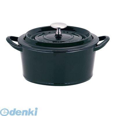 ［ABVB807］ ボン・ボネール ココット １８ マジョリカグリーン 18cm イシガキ産業 IH対応