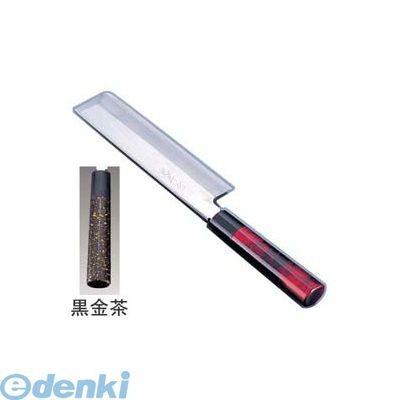 ATD0304 歌舞伎調和庖丁 忠舟 薄刃 １９．５ｃｍ 黒金茶 4982913418812 インテックカネキ 歌舞伎調和包丁