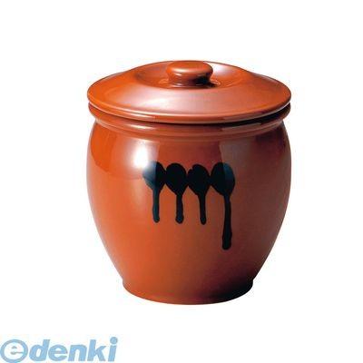 ［DHV1806］ 陶器 蓋付半胴かめ ８号 １４．４Ｌ 6939853710061 ヤマキイカイ 紅星窯 半胴瓶