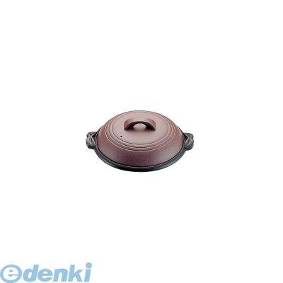 ［QTU18544］ アルミ陶板鍋素焼き茶 小結 ２４ Ｍ１０−５４４ 4525328105443 24cm マイン