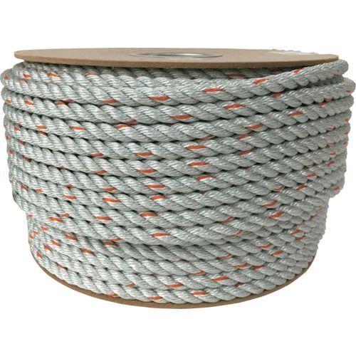 ハイクレロープ KPロープ 8mm×200m 三つ打ち クレポリロープ