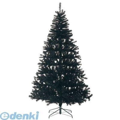 【数量限定につき、売切の際はご了承ください】PATR6985直送 代引不可・他メーカー同梱不可 240cmブラックノーブルパインワイドツリー【ヒンジ方式】