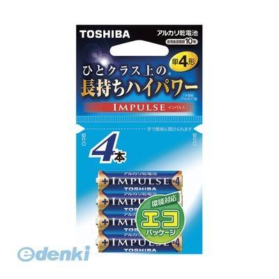 東芝 TOSHIBA LR03H 4EC  【50セット】インパルス 単4−4P【フック】【４本】 LR03H4EC｜edenki