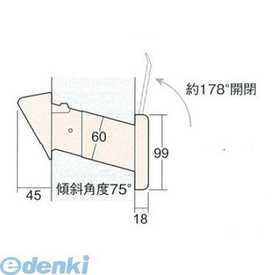 水上金属  NO24SU-OO-BK No24ステンレスシュート 内フタ付気密型 大壁用 色：黒 NO24SUOOBK｜edenki｜03