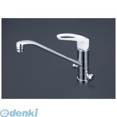 KVK KM5041 流し台混合栓 分岐孔付【キャンセル不可】