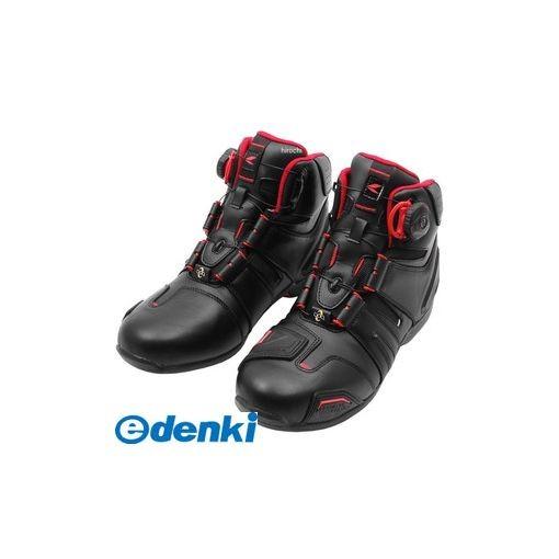 RSタイチ 4997035616459 RSS006 DRYMASTER BOA ライディングシューズ BLACK／RED 27．0