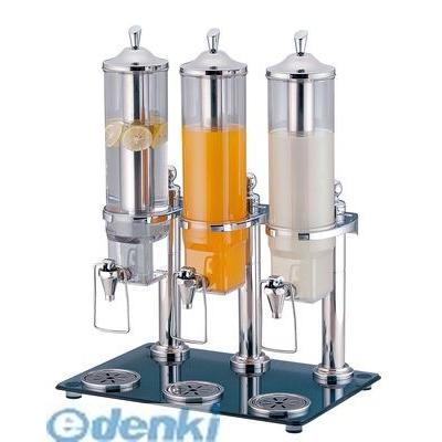 ブランド登録なし - FZY7301 ＫＩＮＧＯ 清涼飲料水ディスペンサー２．６Ｌ ３６４０３−２（３連手あい） 三宝製造 その他調理用具-調理器具
