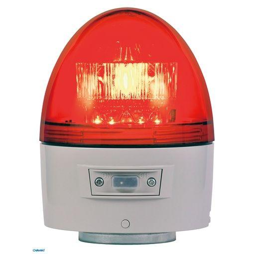 ブランド登録なし - 【個数：1個】日恵  VK11B-003BR 直送 代引不可・他製造会社同梱不可 乾電池式高明快さ回転させる灯【呼びりん付き添い人】 φ118 ニコカプセル高明快さ 赤 防災、防犯、セーフティ-その他防災、防犯、セーフティ