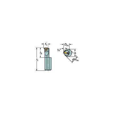あすつく対応 「直送」 サンドビック ＳＶ R166.0KF-16-1625-11B Ｔ−Ｍａｘ　Ｕ−ロック　ねじ切りボーリングバイト R166.0KF16162511B87